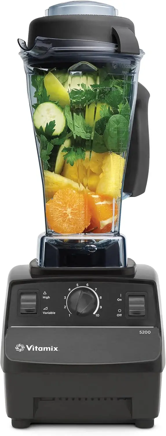 Vitamix 5200 Professional Blender – 64 oz Self-Cleaning Container, Black