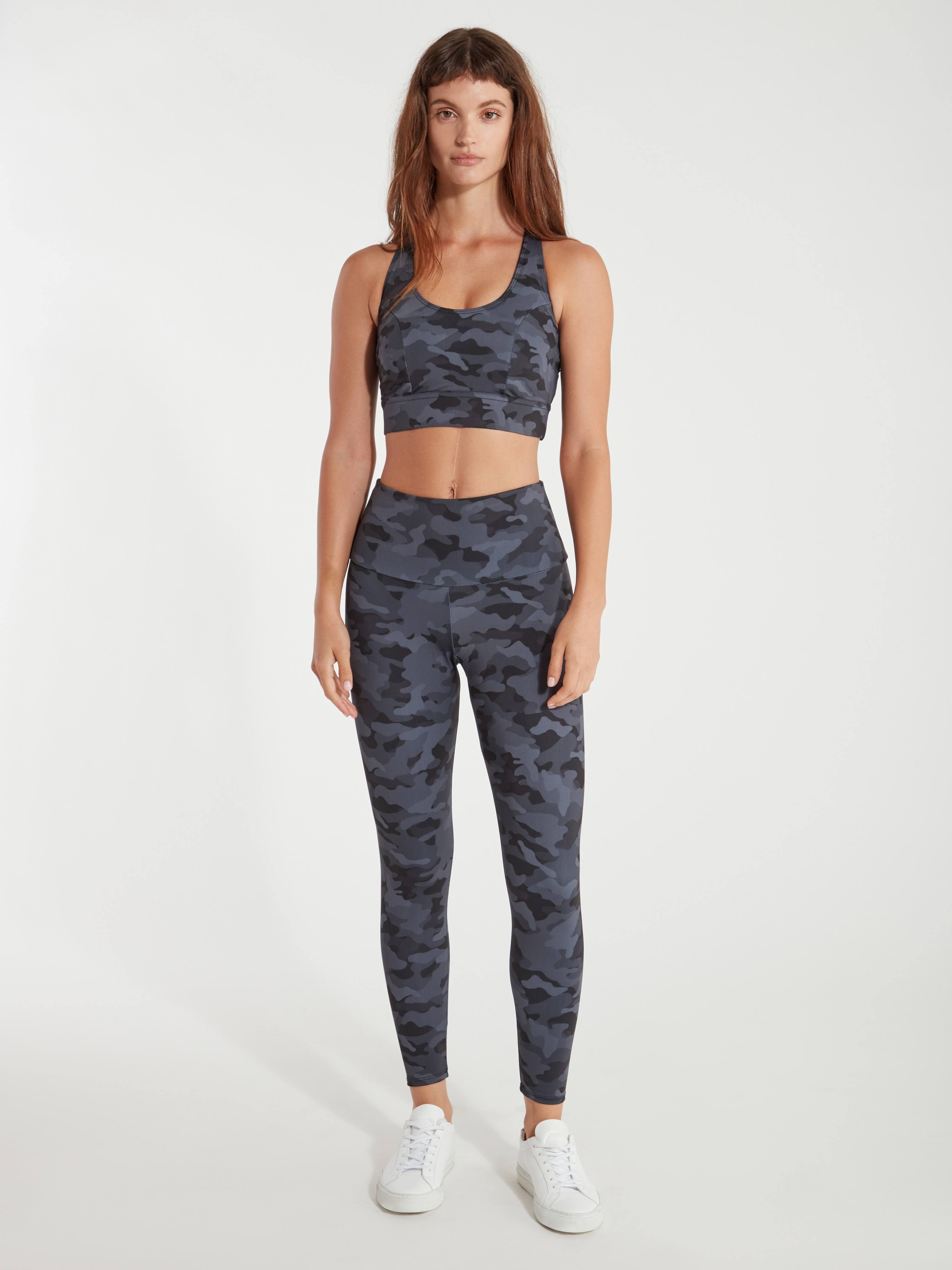 Onzie High Basic Midi Black/Gray Camo S/M