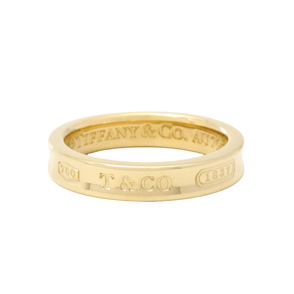 Tiffany & Co. 1837 Ring 18K Yellow Gold