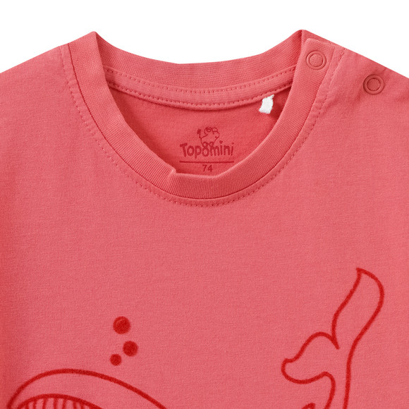 Topomini Baby T-Shirt mit Meeres-Motiv