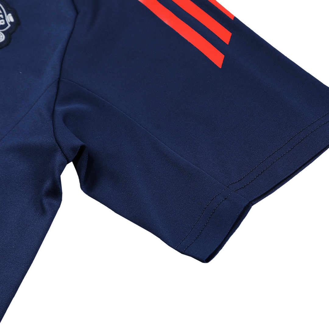 Manchester United Pre-Match Soccer Jersey Navy