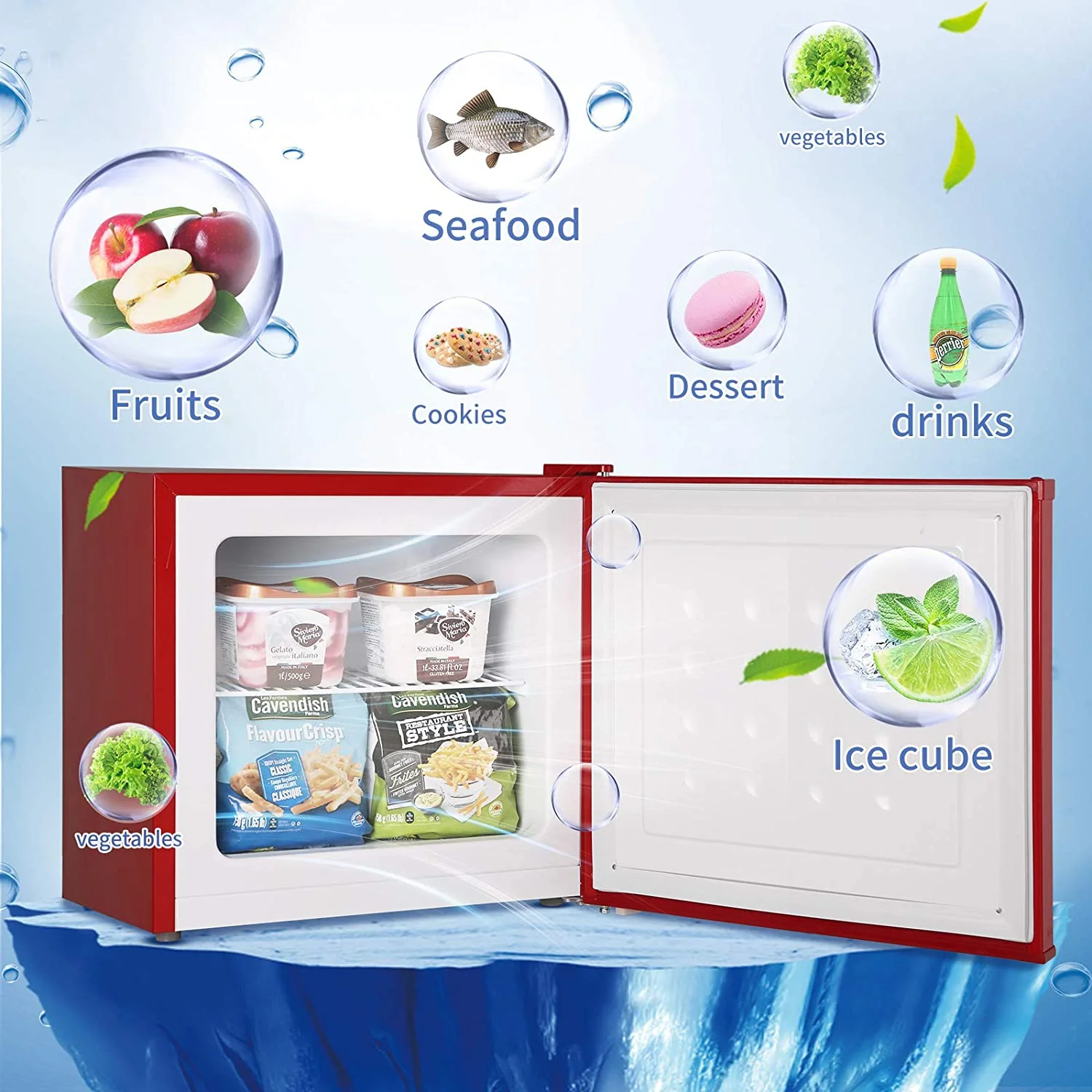 Compact Upright Freezer
