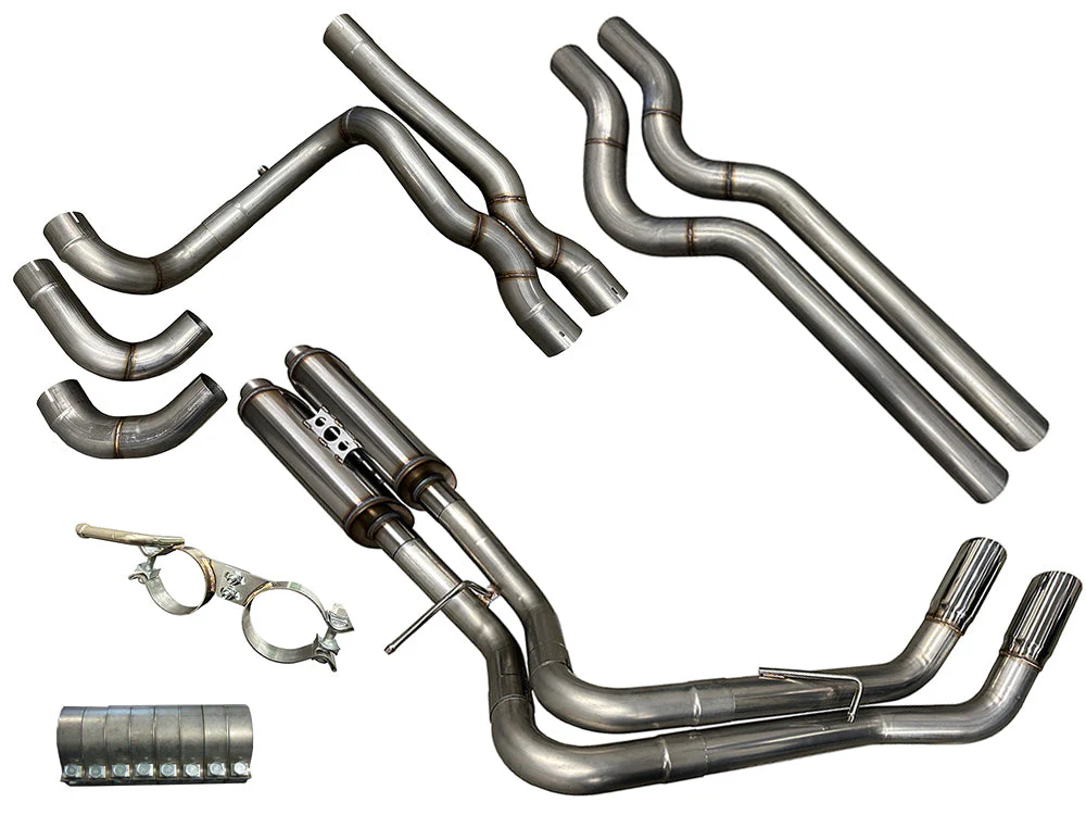 Silverado & Sierra True Dual Exhaust System| 1999-2006 (Crew & Extra Cab) 