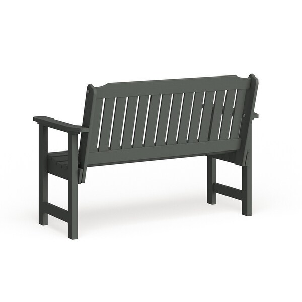 Lehigh 5foot Ecofriendly Synthetic Wood Garden Bench