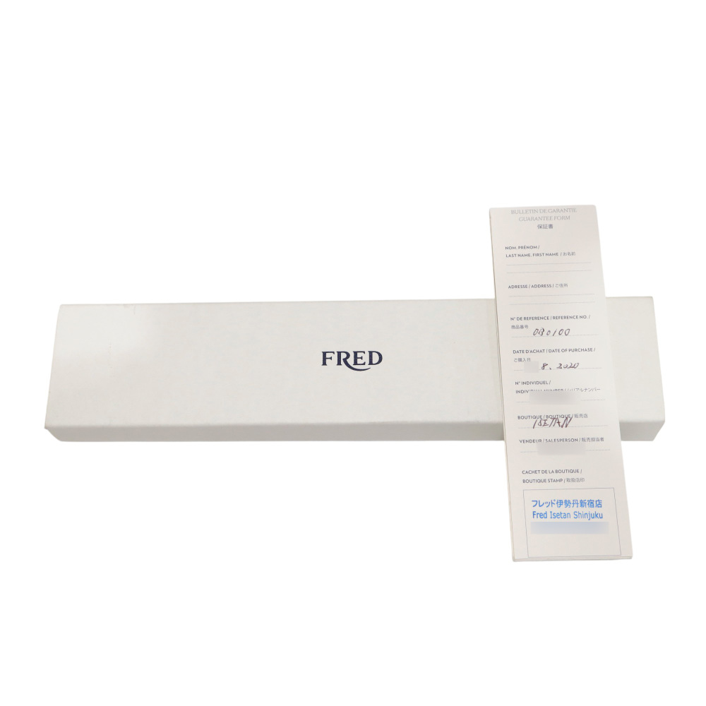 FRED Chance Amphini Lm Bracelet 18K White Gold Diamond 0B0100-6B0160