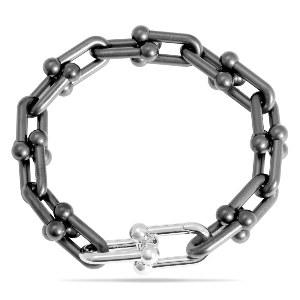 Tiffany & Co. Hardware Bracelet 18K White Gold 74754627