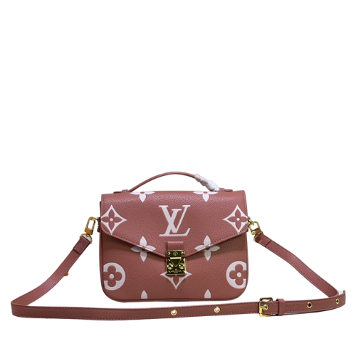 Louis Vuitton Pochette Metis Dark Pink 25Cm