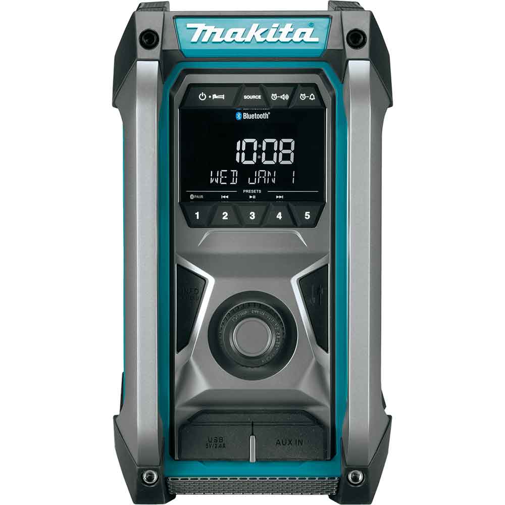 2026 Makita GRM03 40V MAX XGT Cordless Bluetooth Job Site Radio - Bare Tool