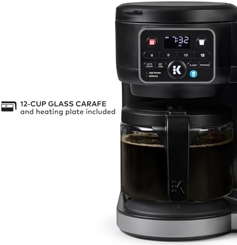 Hot & Iced Single Serve & Carafe Coffee Maker – MultiStream Technology, 72oz Reservoir, Ideal for Holiday Hosting & Gift Giving