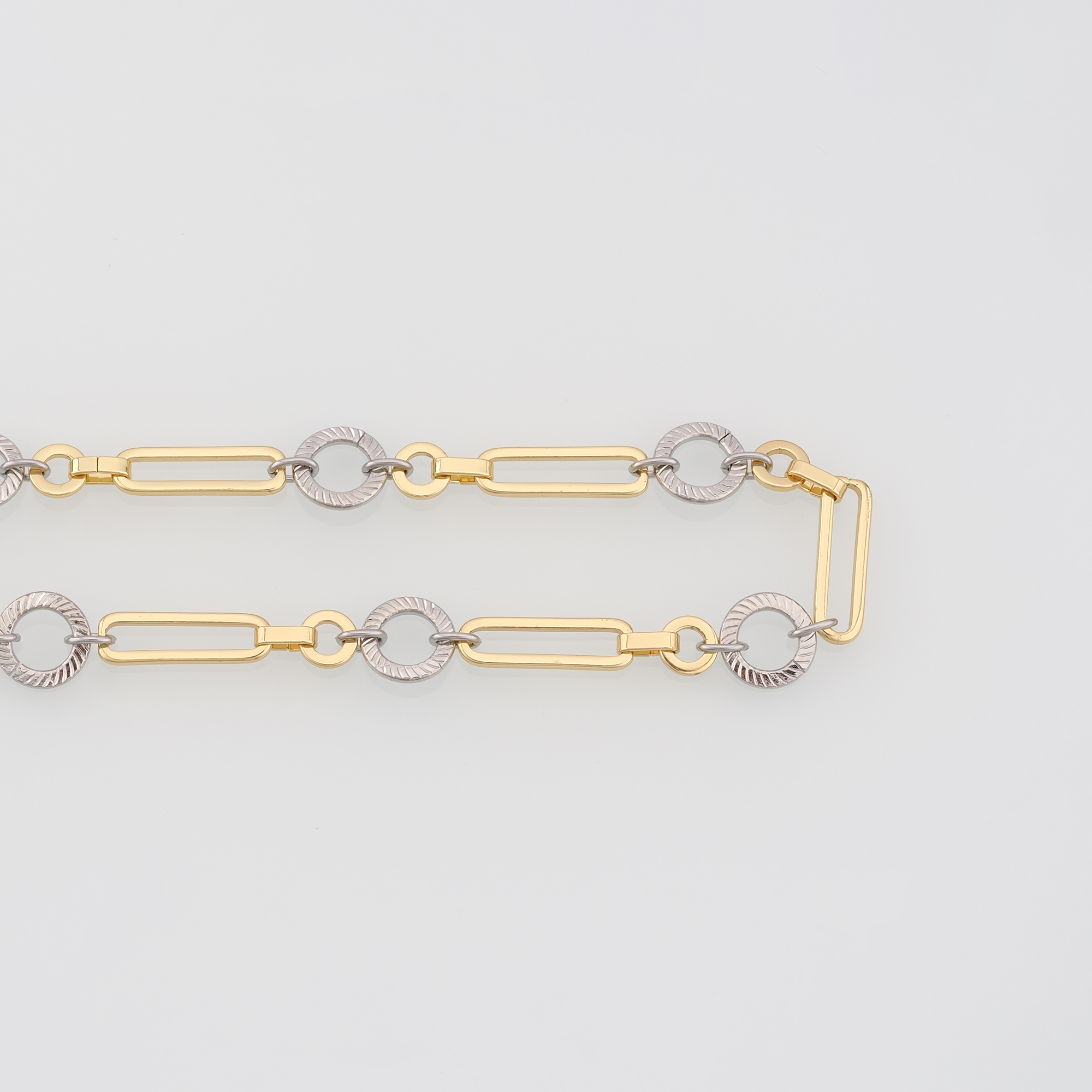 18K Gold Filled Oval Link Necklace,Cable Chain,Minimalist Necklace,Paper Clip Chain Necklace,Adjustable Necklace