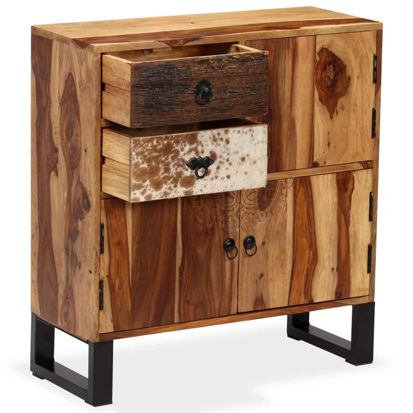 moobody Sideboard Solid Sheesham Wood 27.6