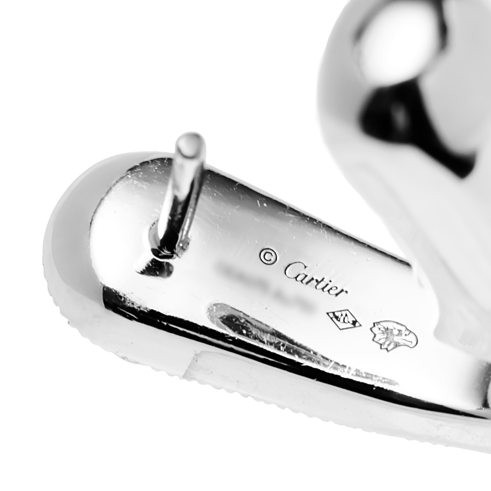 Cartier Panthère Earrings 18K White Gold N8515155