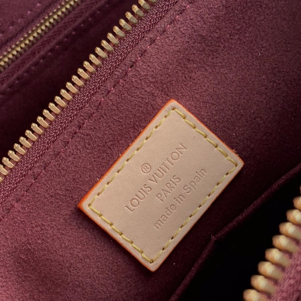 Louis Vuitton Soufflot Mm Bag Monogram Canvas Pink 36Cm M44816