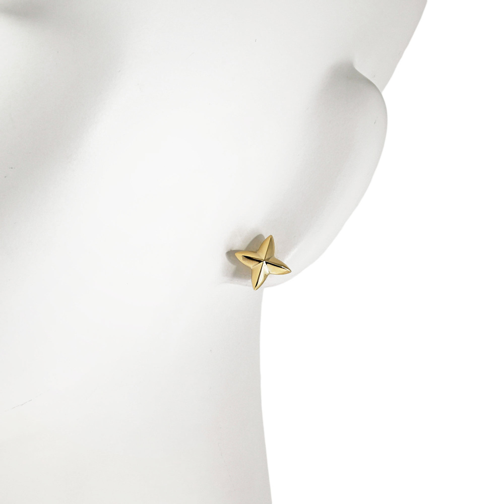 Tiffany & Co. Elsa Peretti Sirius Star Earrings 18K Yellow Gold