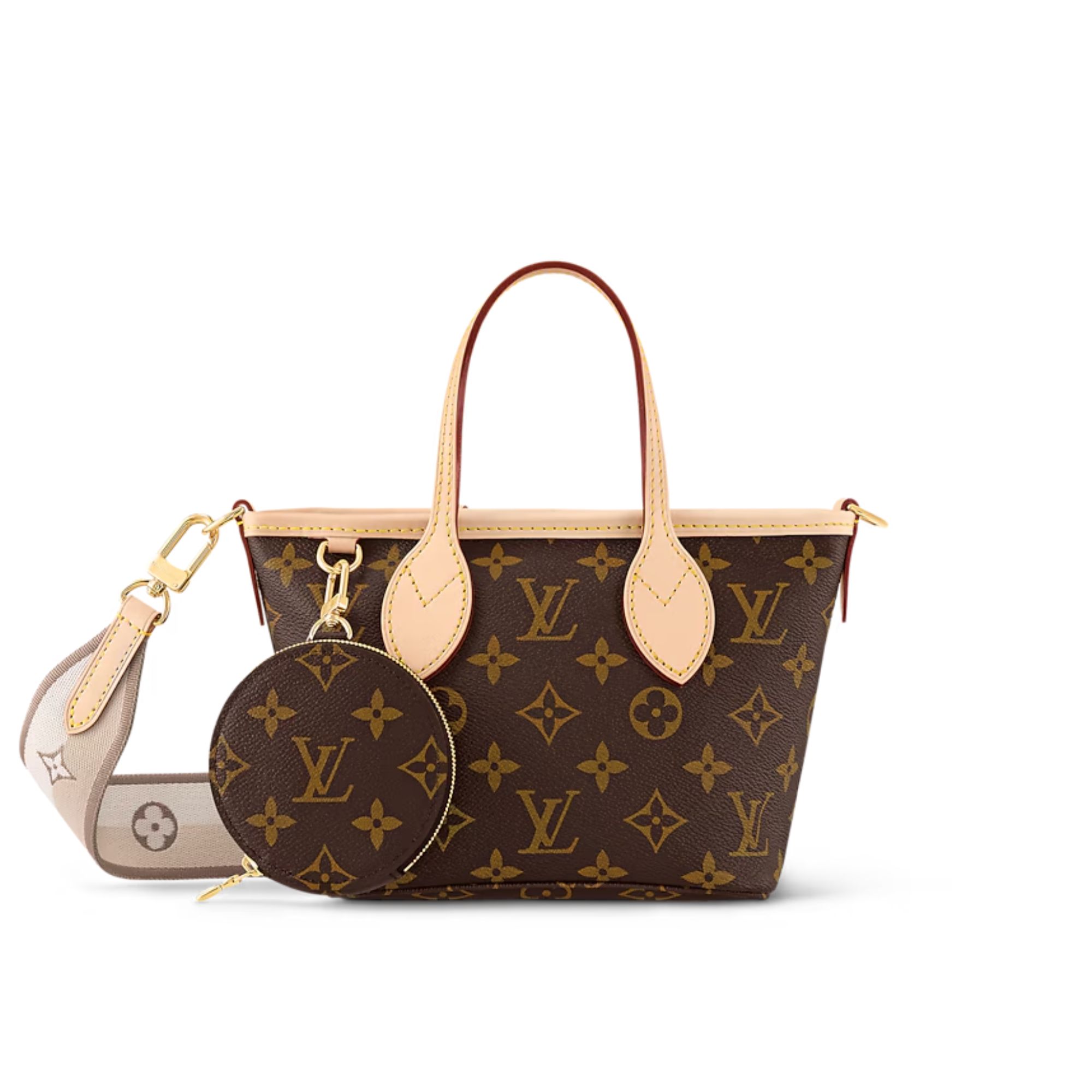 Louis Vuitton Neverfull BB Beige 23.8cm M46705