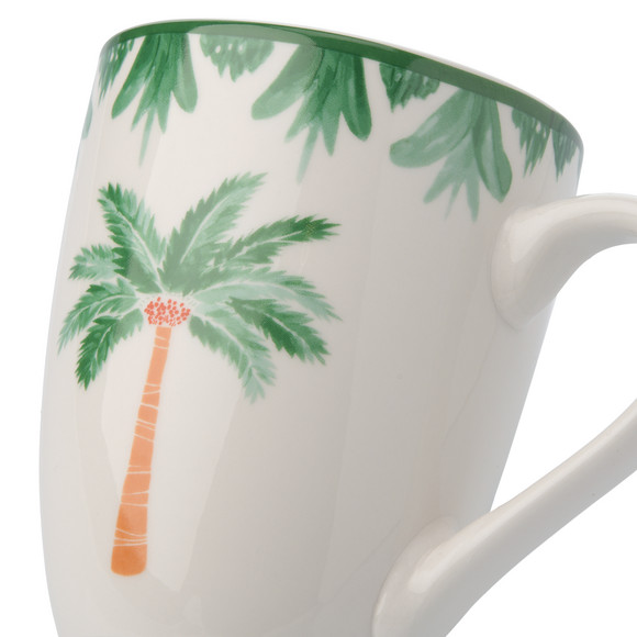 My Home Tasse mit Palmen-Motiv