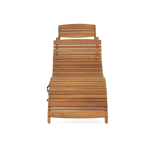Lahaina Acacia Chaise Lounges (Set of 2) by Christopher Knight Home