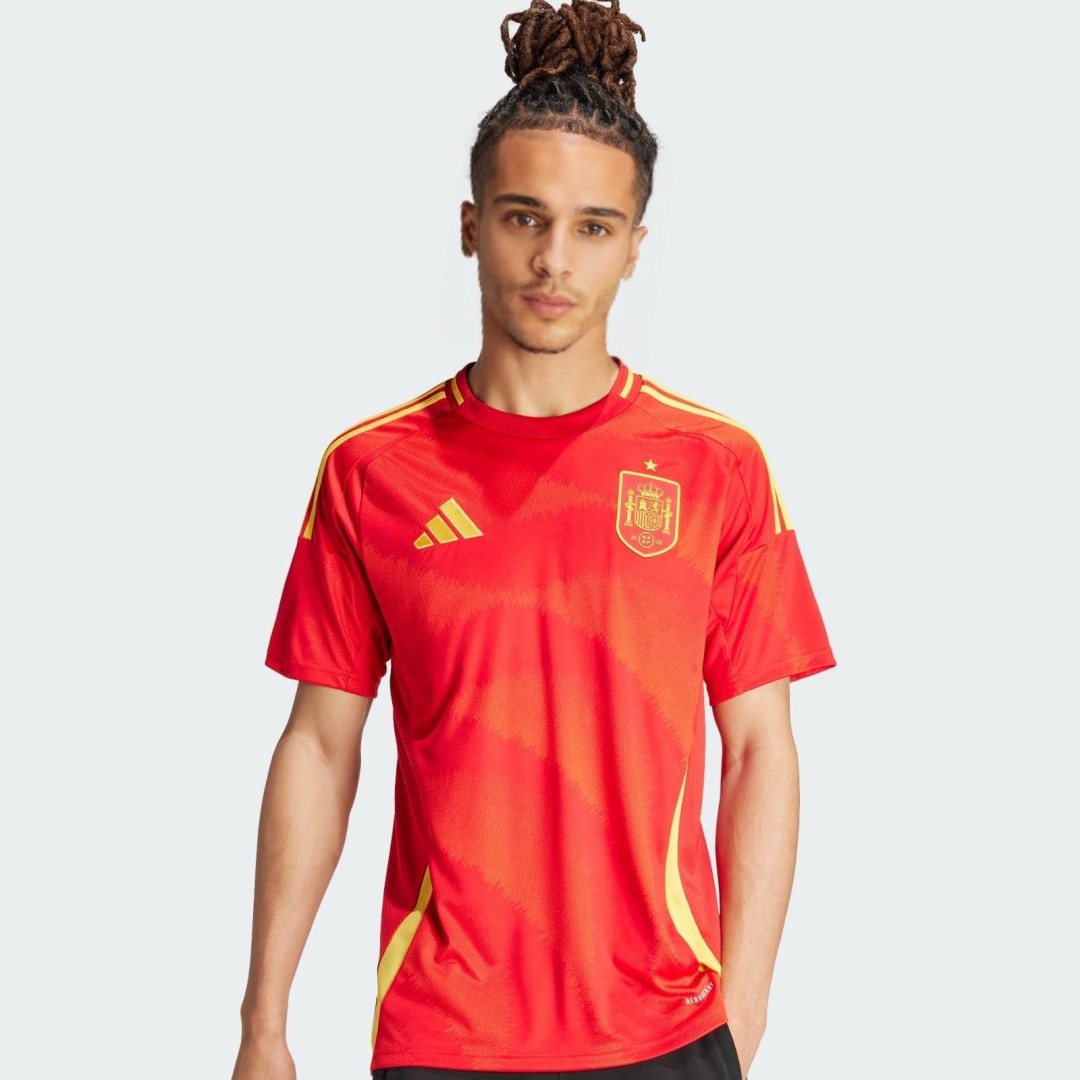 Spain Home Soccer Jersey EURO