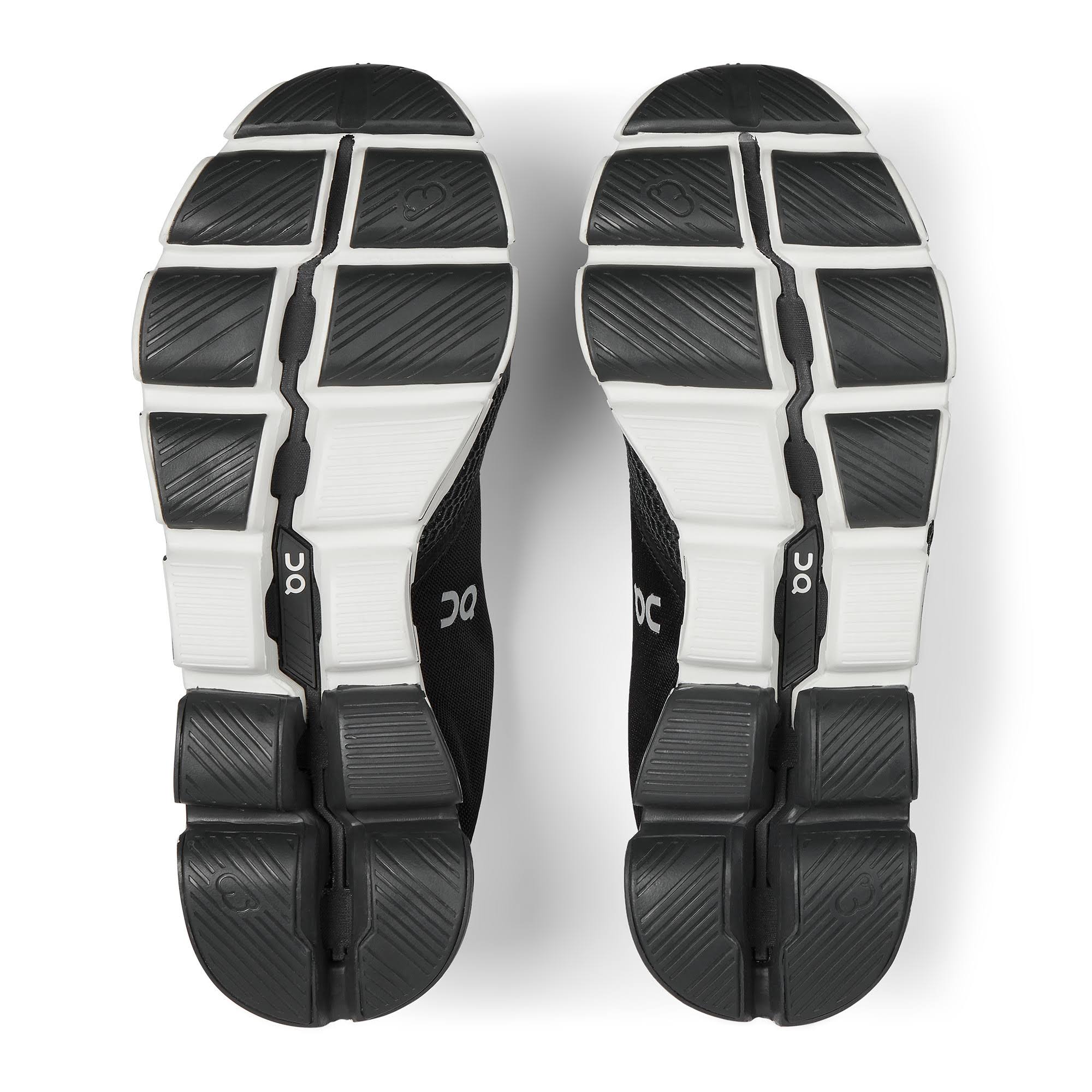 Men&s on Cloudflyer - Black/White, 7.5