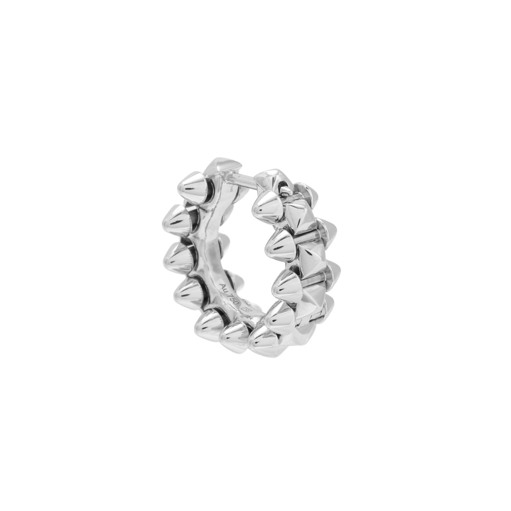 Cartier Crash Earrings 18K White Gold B8301521