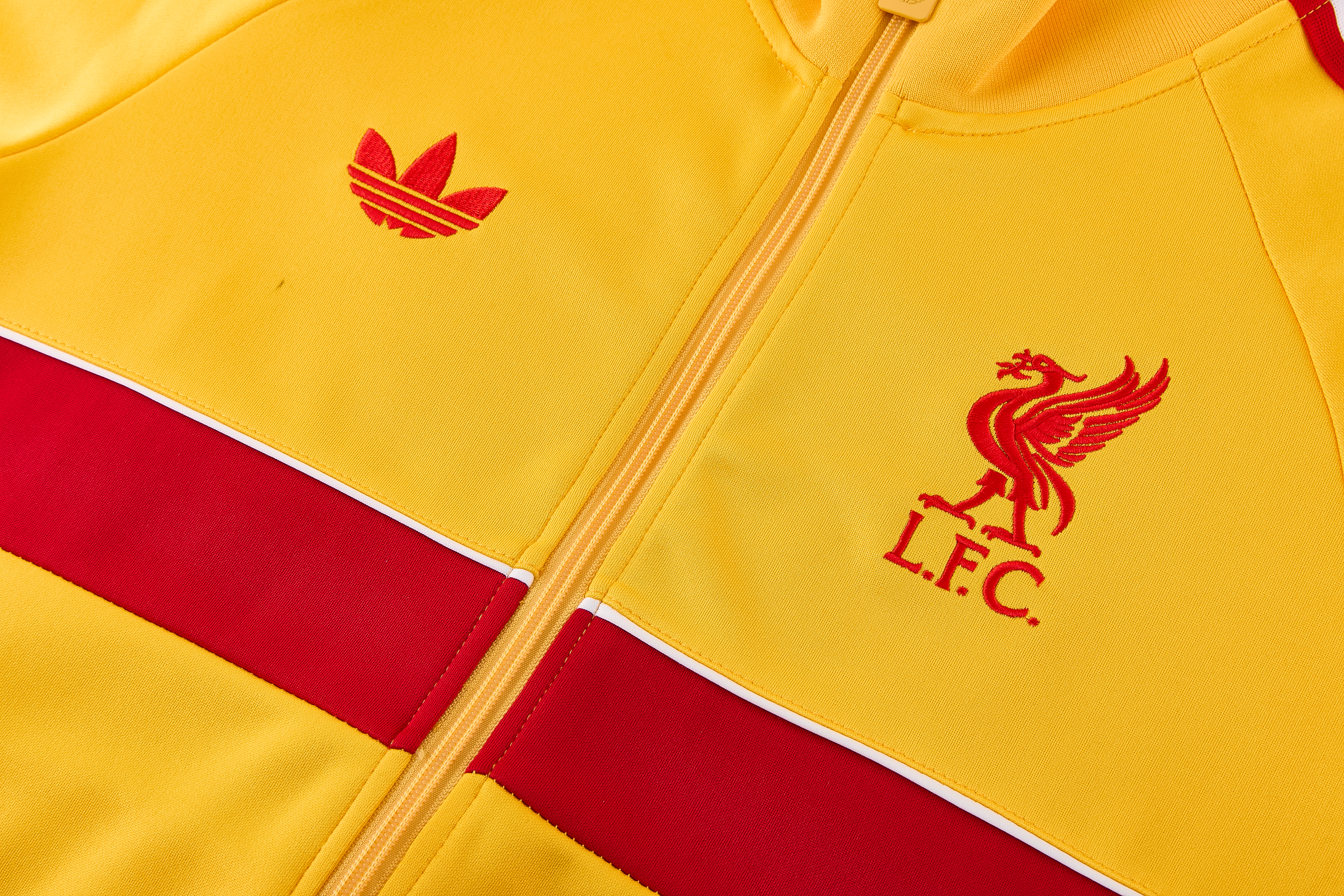LVP 26/27 Full Zipper Training Suit - Yellow/Red