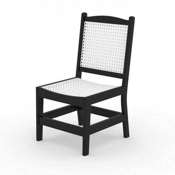 LuXeo Tuscany Woven Rattan Dining 6Piece Set