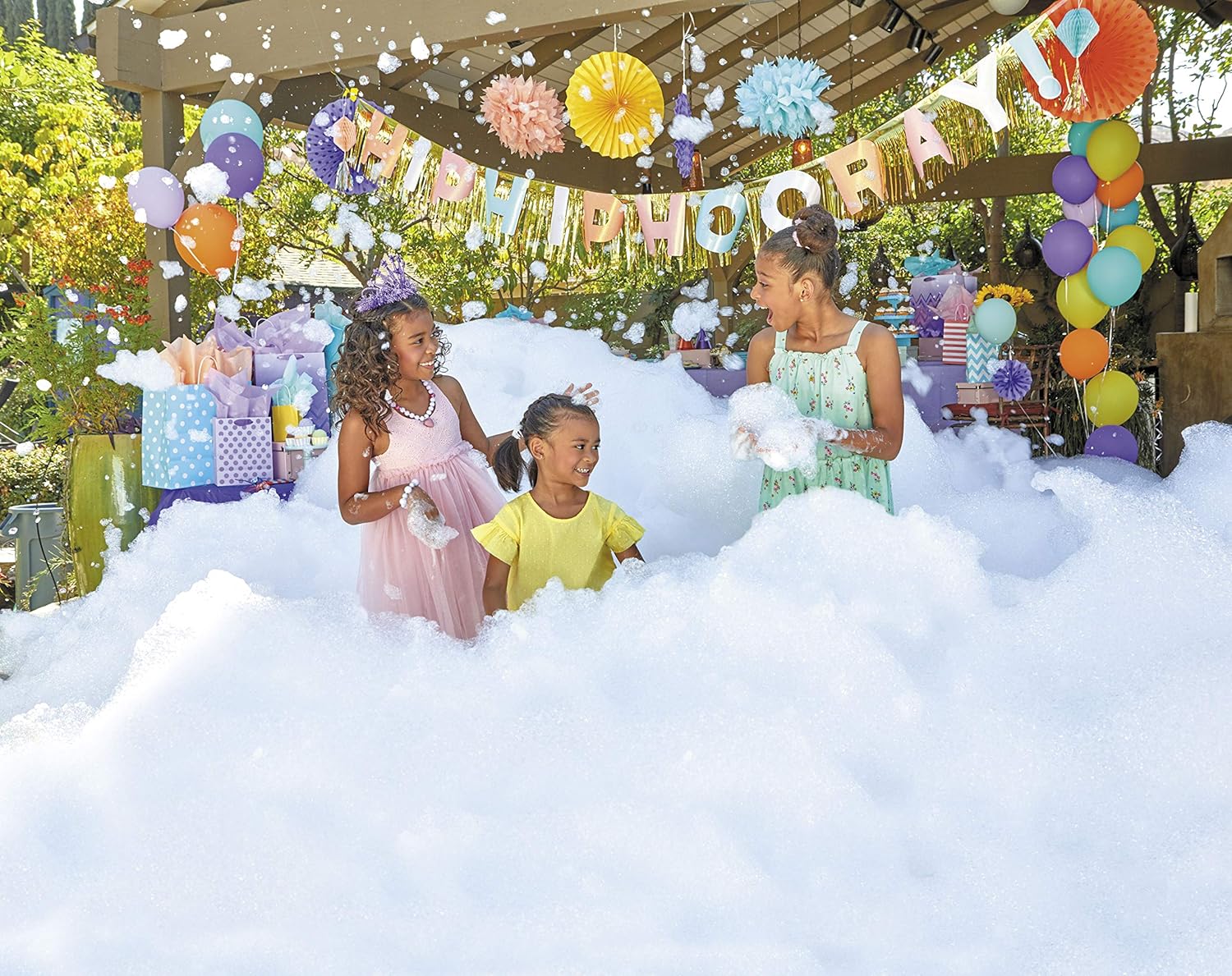 Little Tikes FOAMO Foam Machine is an Easy-to-Assemble Foam Making Toy Perfect for Birthdays, Celebrations or Any Day You Want an Awesome Foam Party