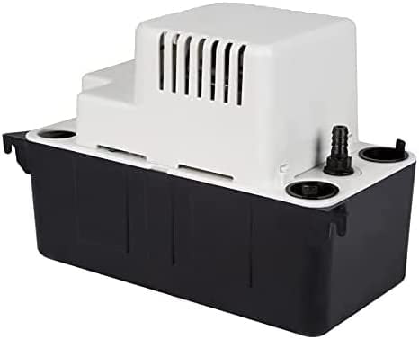Little Giant 554405 65 GPH Condensate Pump with Safety Switch, White, VCMA-15ULS
