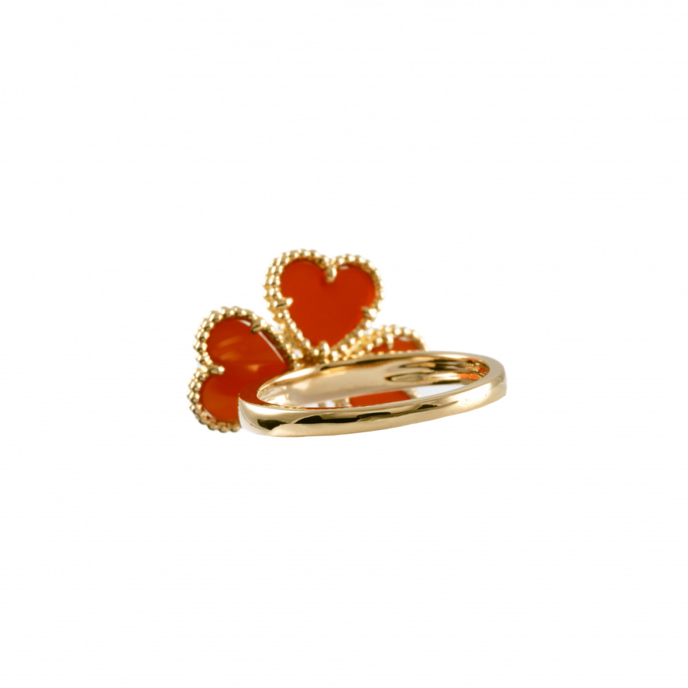 Van Cleef & Arpels Sweetheart Ring 18K Rose Gold VCARN5P600