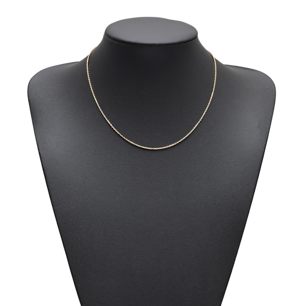 Van Cleef & Arpels Forsa Chain 42cm K18YG Yellow Gold Necklace VCARO3YJ00