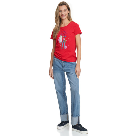 Gina Benotti Damen T-Shirt aus Bio-Baumwolle
