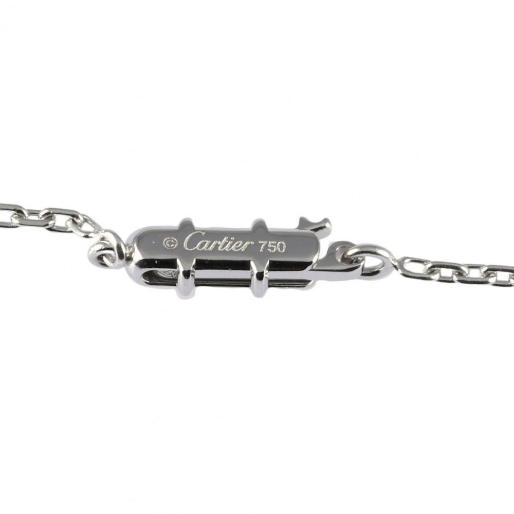 Cartier C Heart Necklace 18K White Gold Diamond N7058700