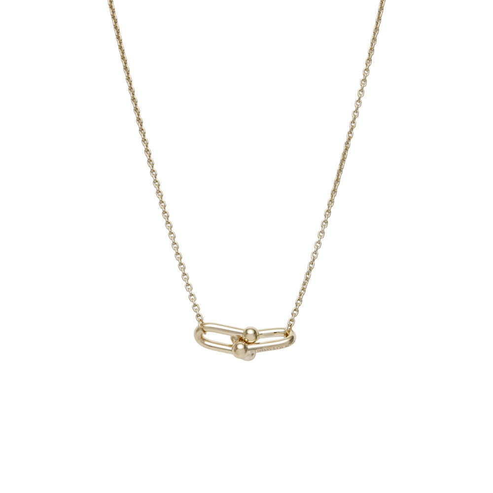 Tiffany & Co. Hardware Link Necklace 18K Yellow Gold 75060742