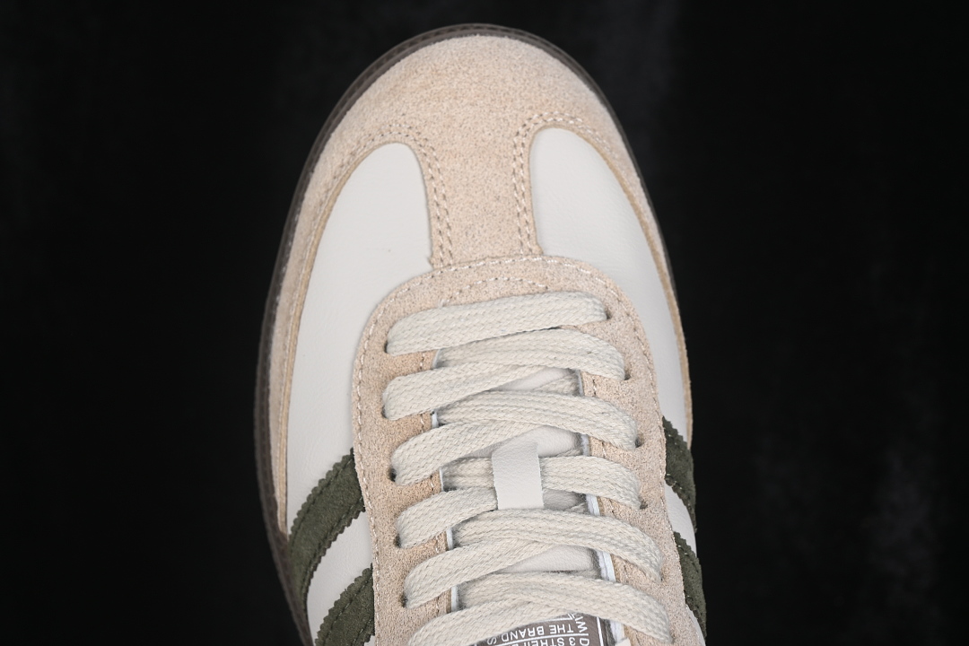 Adidas Samba Og Clover Casual Board Shoes Grey/Coffee JR0893
