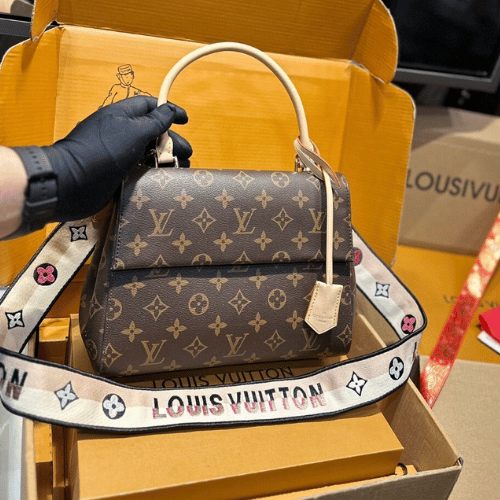 Louis Vuitton Cluny BB Monogram Brown 11 Inches