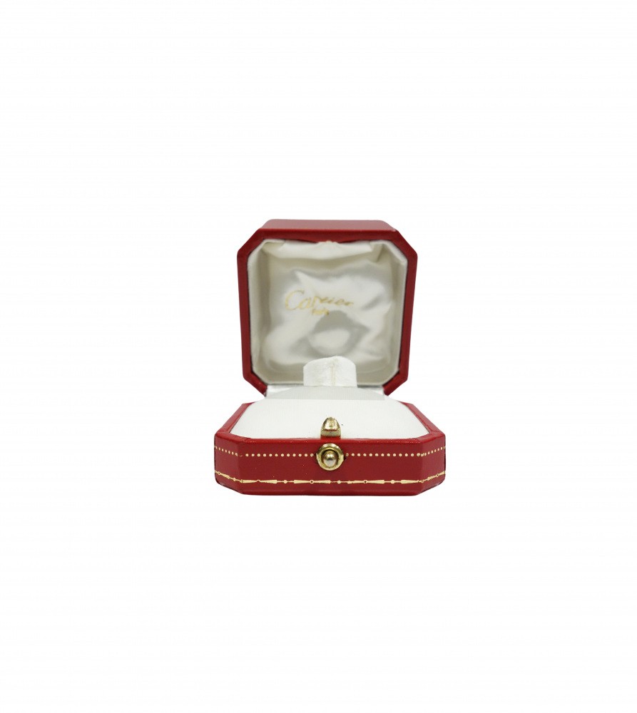 Cartier 2C Trinity Ring Tri-Gold