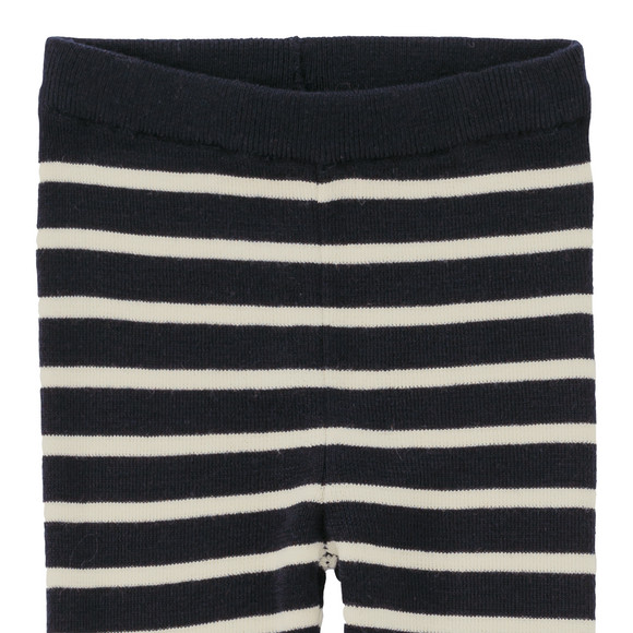 Topomini Pure Collection Baby Woll-Strickhose mit Streifen