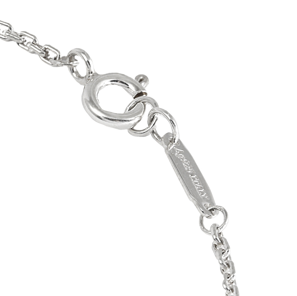Tiffany & Co. Hardware Link Elongated Necklace Sterling Silver 63104310