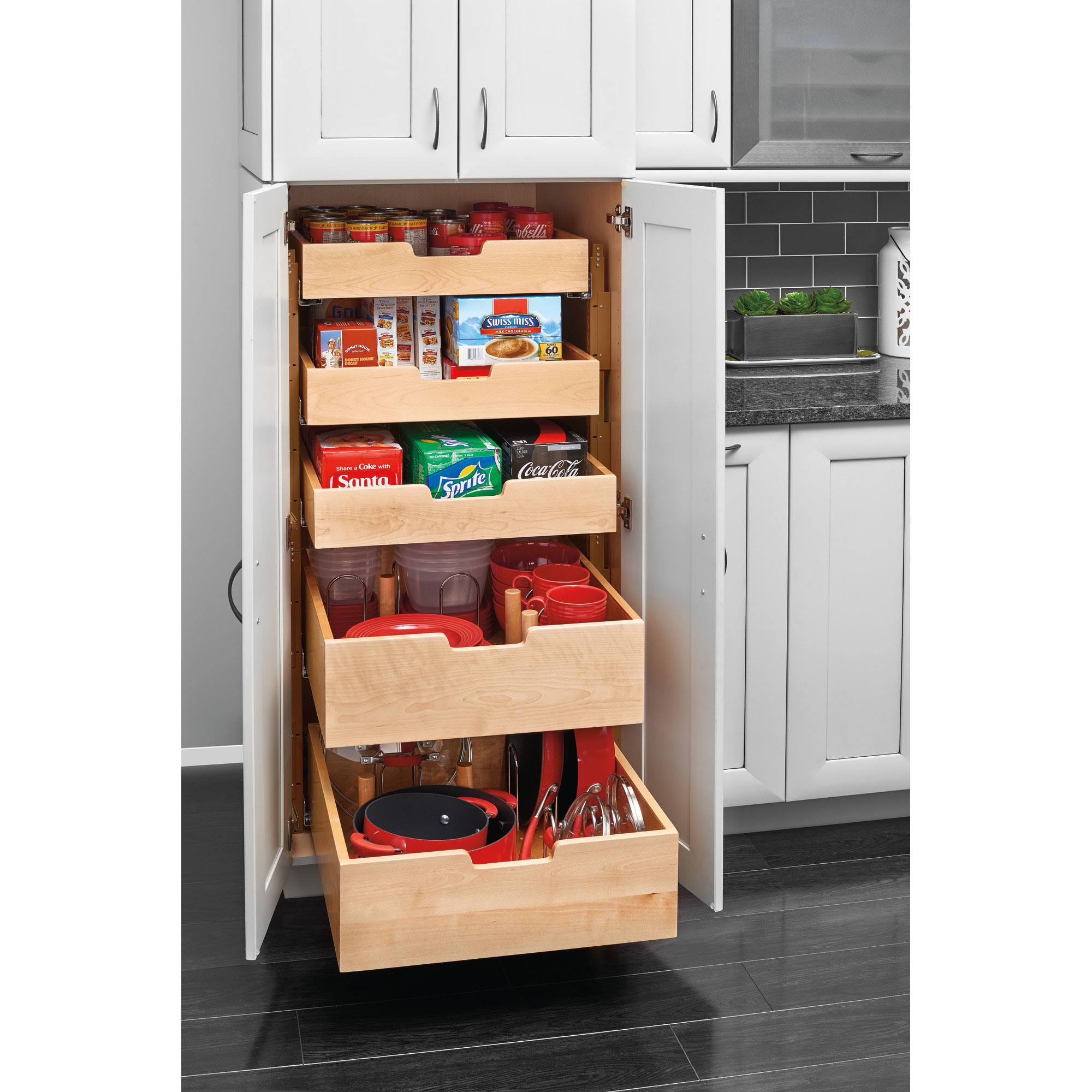 Rev-A-Shelf - 4PIL-18SC-2 - 15x22 Wood Pilaster System Kit