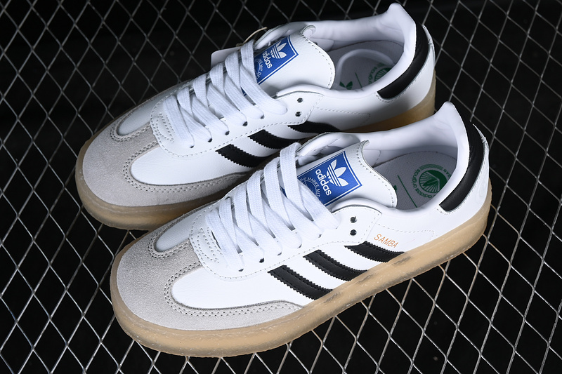 KITH x Adidas Originals Clarks 8th Street Samba White/Black FW2466