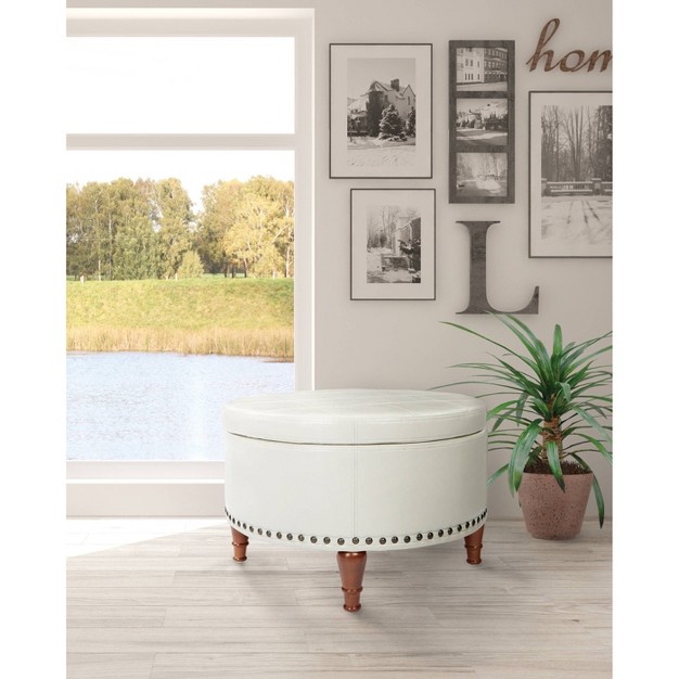 Alloway Storage Ottoman Osp Home Furnishings