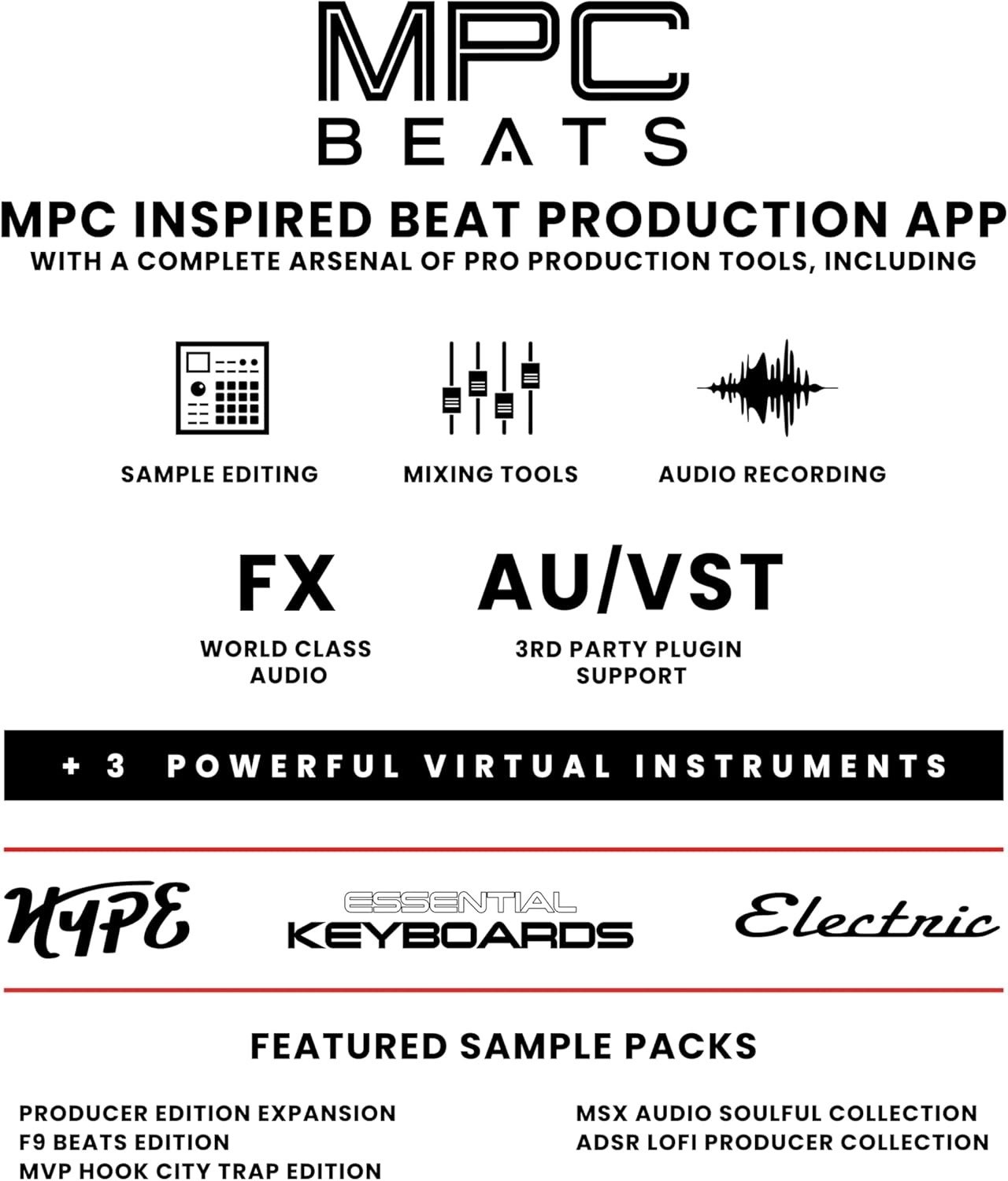 25 Key USB MIDI Keyboard Controller with 8 Backlit Drum Pads, 8 Knobs, Music Production Software and Native Instruments Sound Package (NKS Integration)