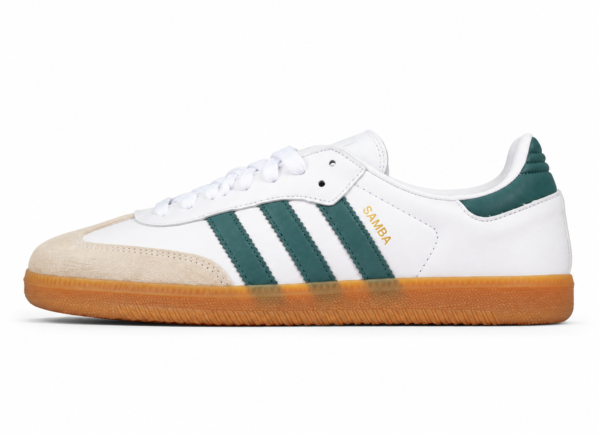Adidas Samba Og Shoes Cloud White/Collegiate Green/Vapour Green EE5451