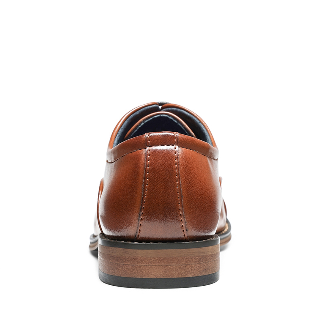 Boys' Handsome Cap Toe Dress Oxfords