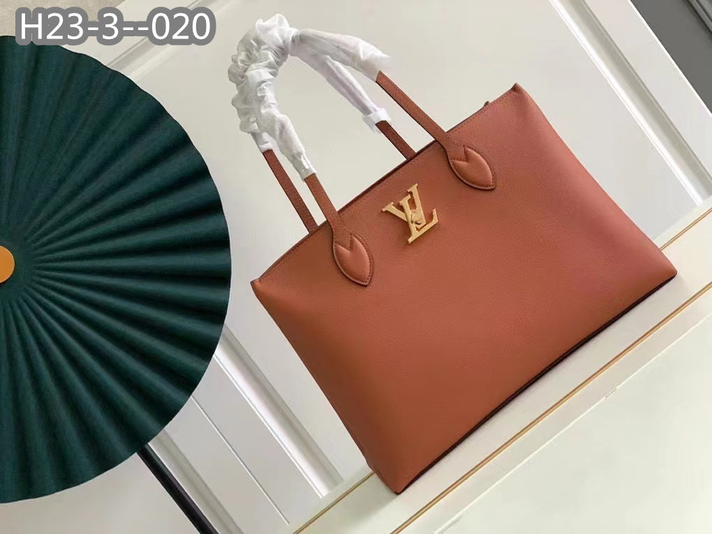 Louis Vuitton Lockme Shopper Brown 42Cm M58927