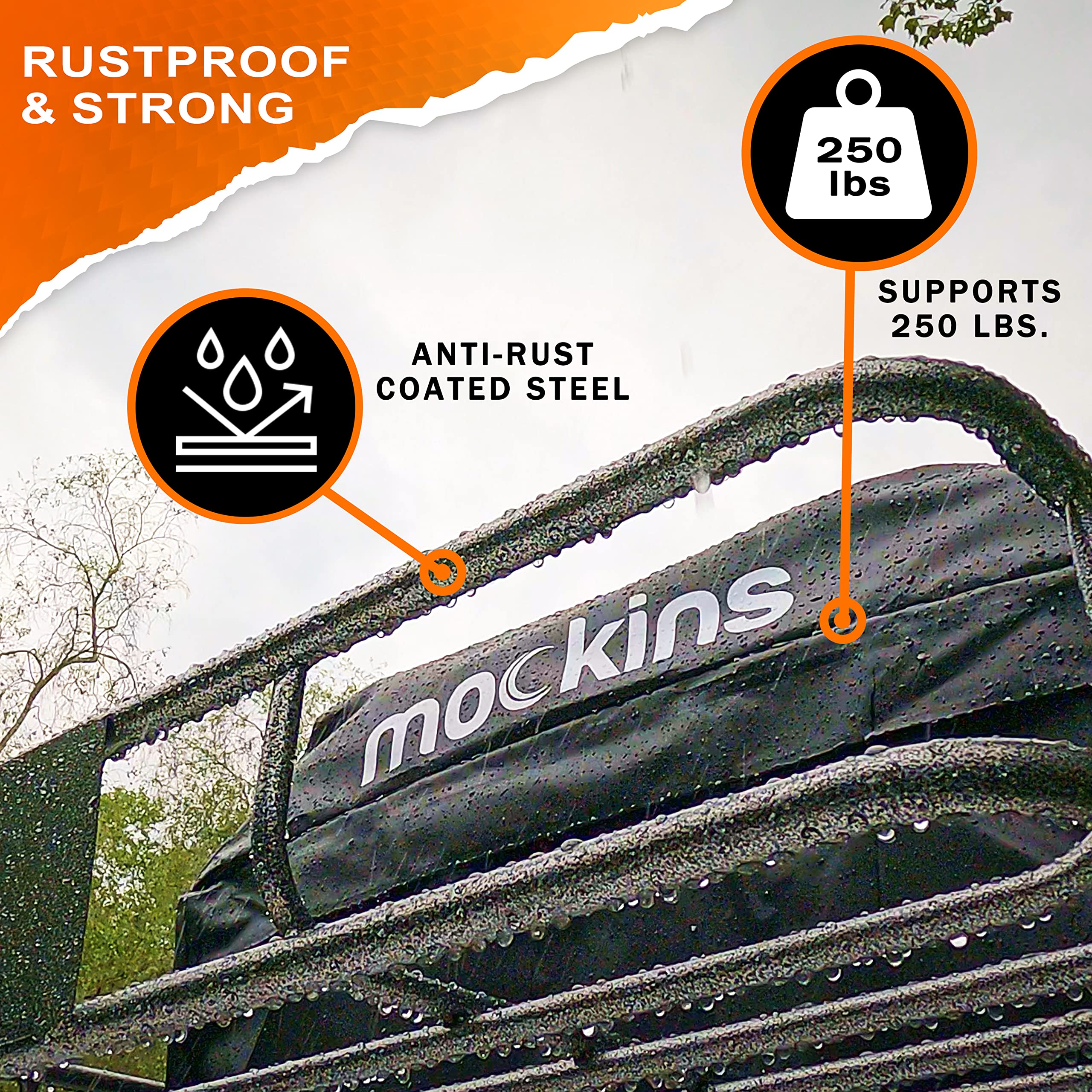 Mockins Anti Rust Rooftop Carrier Basket