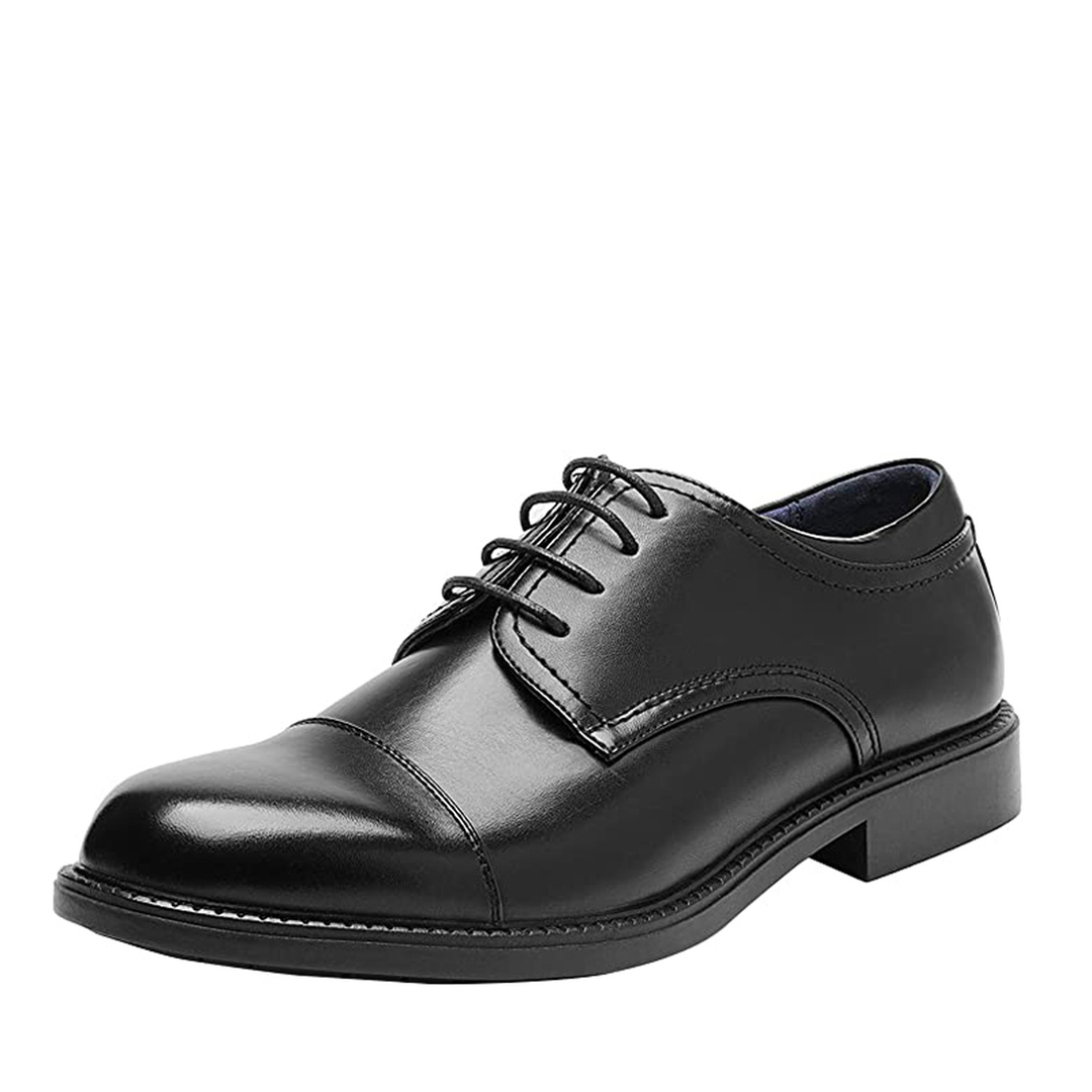 Men's Classic Round Cap Toe Dress Shoes
