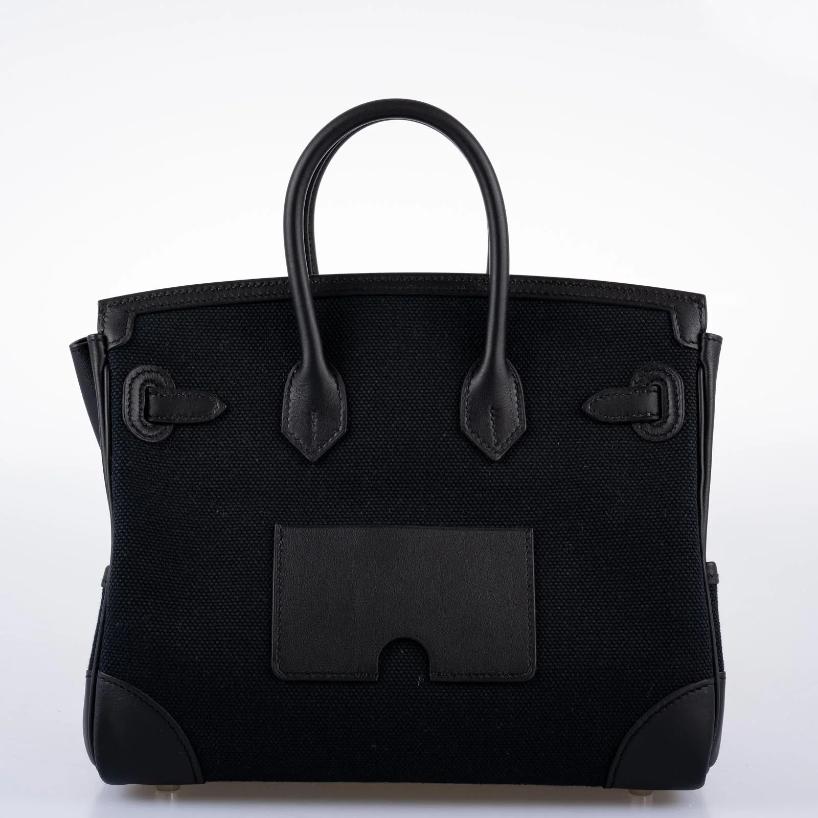 Hermès Birkin 25 Cargo Caban Toile Goéland and Swift Palladium Hardware