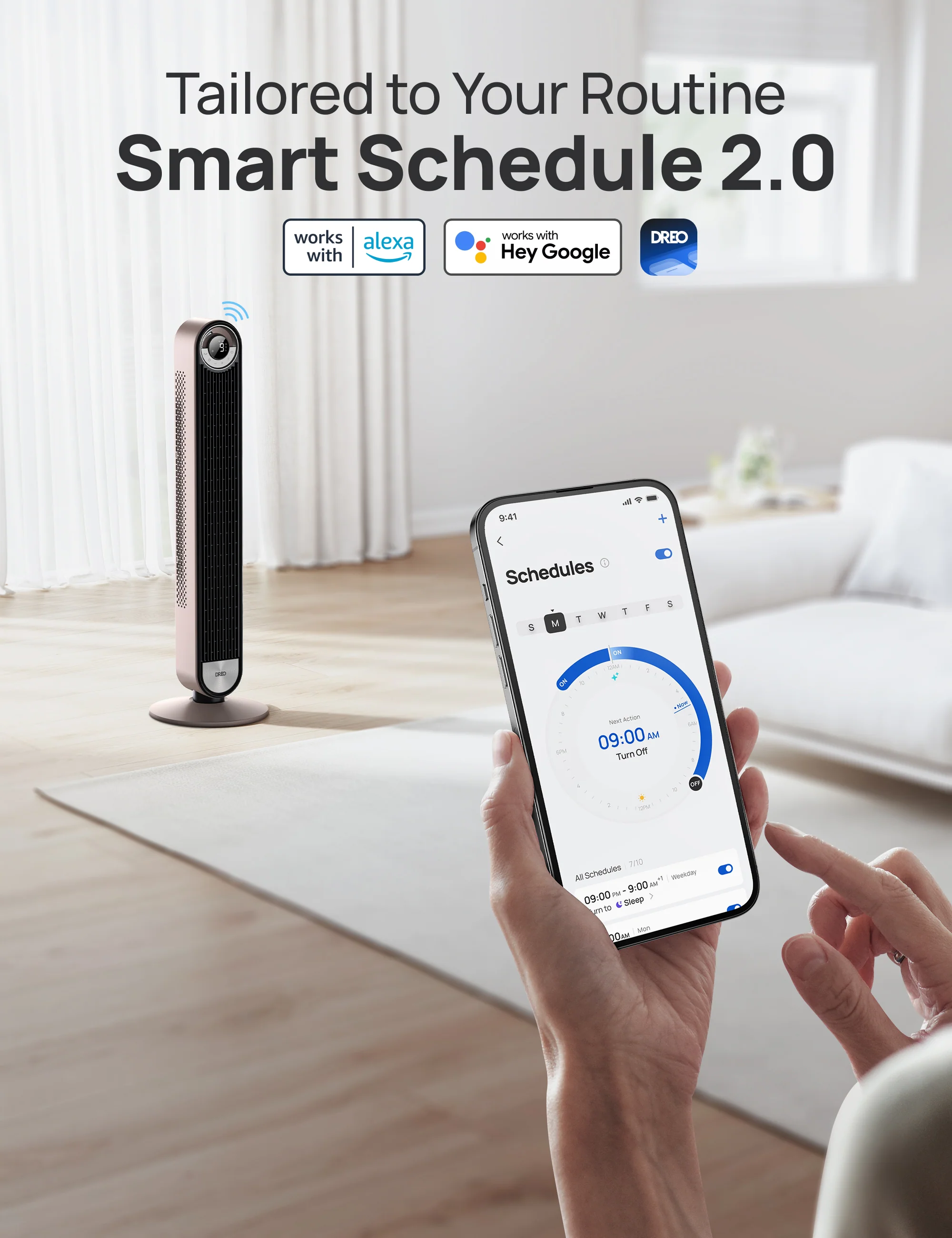 Smart Tower Fan Cruiser Pro T2S 26ft/s