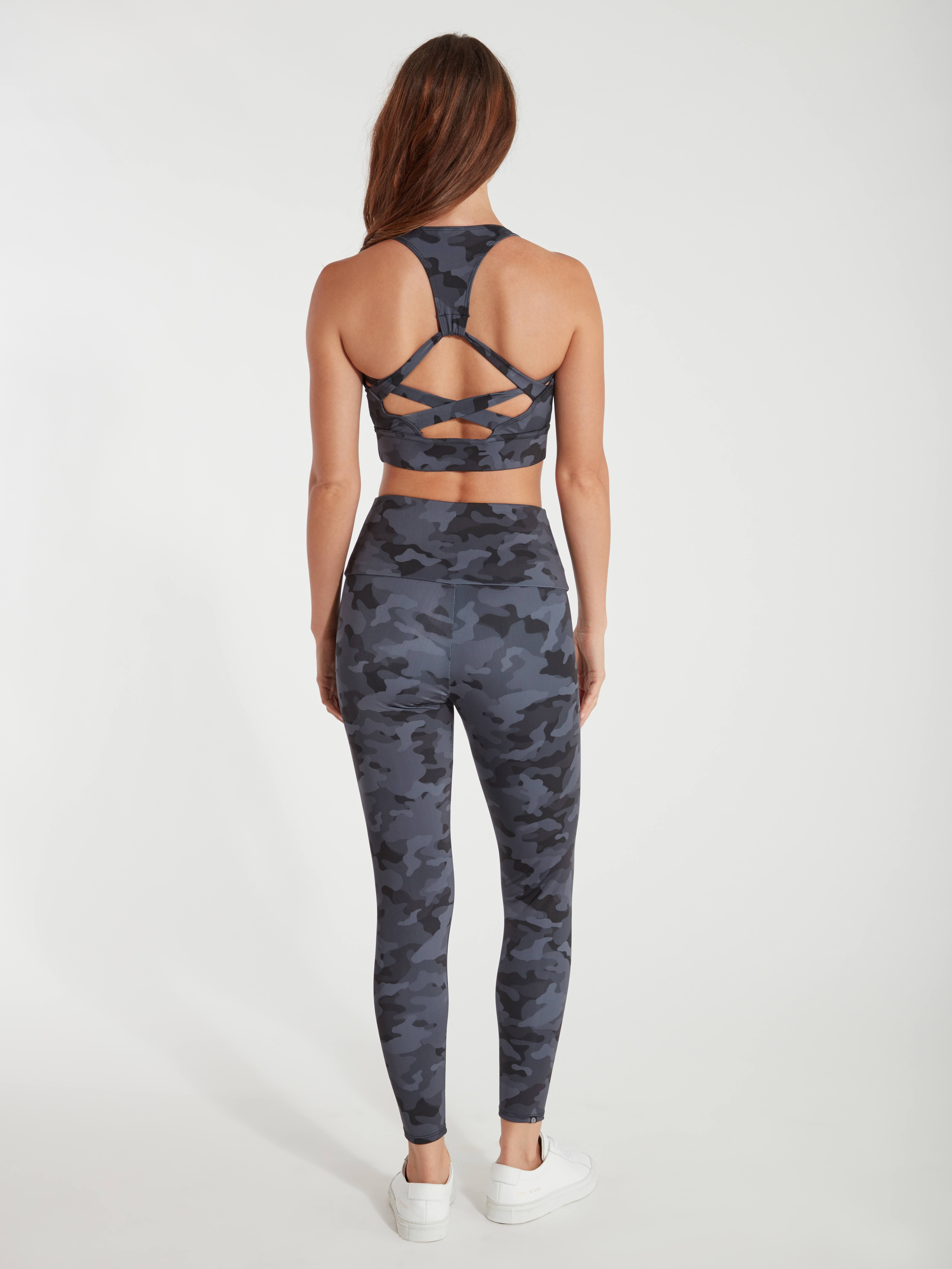 Onzie High Basic Midi Black/Gray Camo S/M